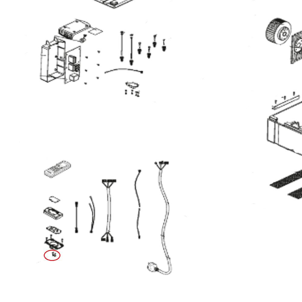 Dometic Airco bevestingsstuk afstandsbediening Dometic Airco bevestingsstuk afstandsbediening