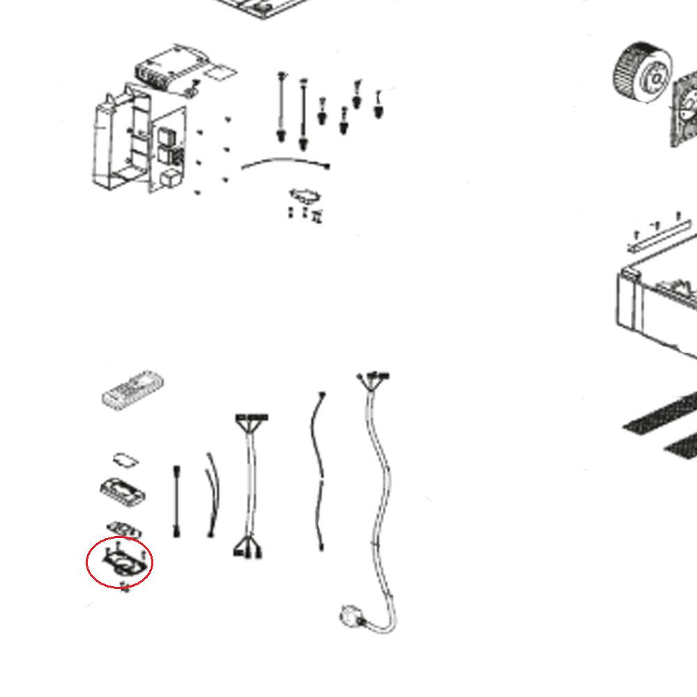 Dometic Airco Onderklepje afstandsbediening
