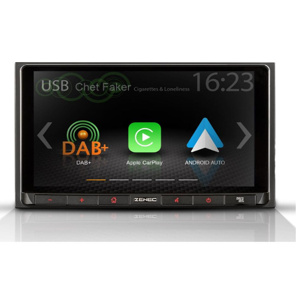 Zenec Multimedia 2-din Apple Carplay, Android Auto Zenec Multimedia 2-din Apple Carplay, Android Auto