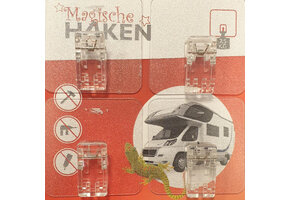 Wandhaak Magische Clips Mini 4st.