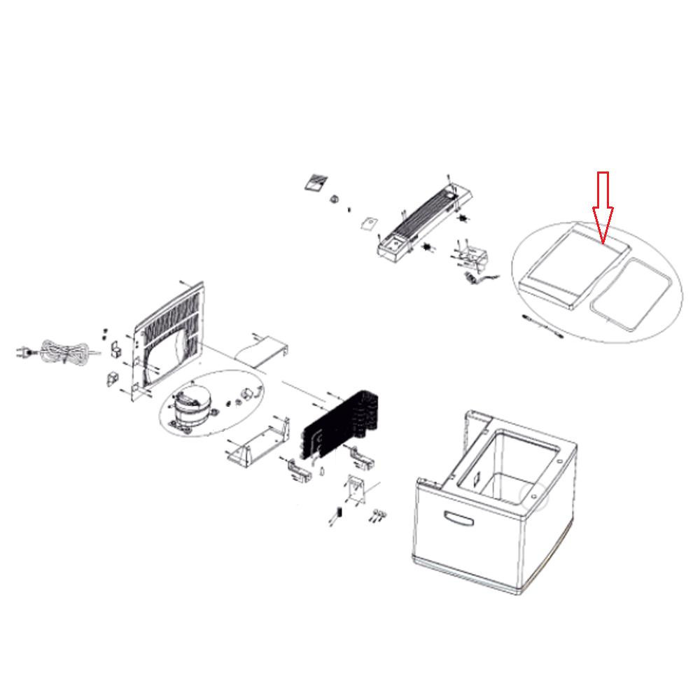 Dometic Deksel Koelbox C40 Compleet Dometic Deksel Koelbox C40 Compleet