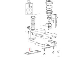 Dometic CK400 Afzuigkap Vet Filter