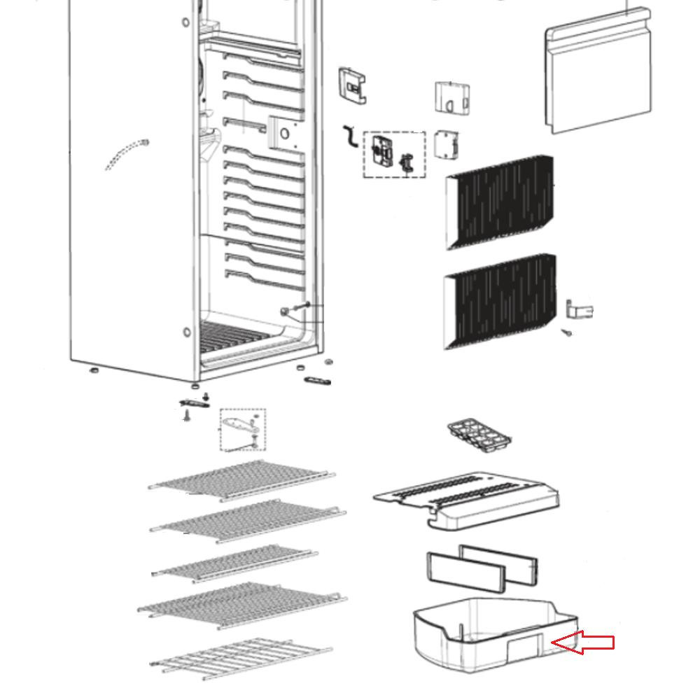 Dometic RML8555 Vershouder Transparant