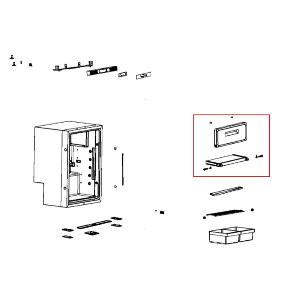 Dometic RMS10.5T Diepvriesdeur Dometic RMS10.5T Diepvriesdeur