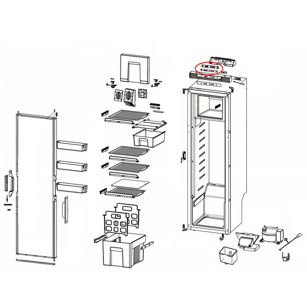 Thetford Controle Paneel T2152
