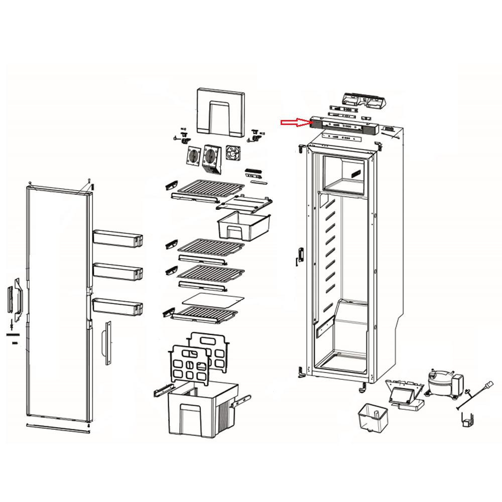 Thetford Console Bedieningspaneel T2152
