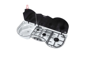 Thetford Glasplaat Spoelbak 353