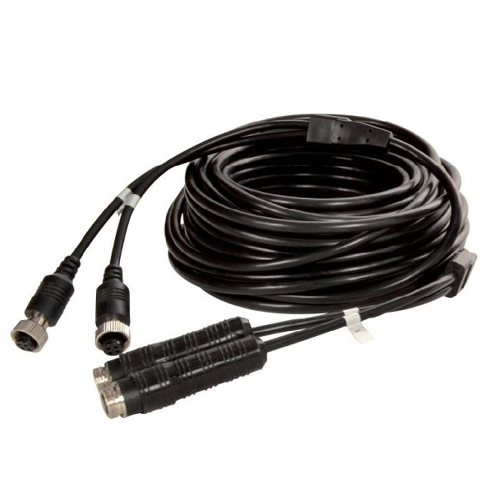 Vechline Videokabel met Dubbele Ingang 15mtr Vechline Videokabel met Dubbele Ingang 15mtr