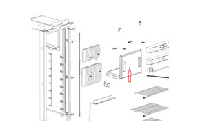 Dometic Diepvriesdeur RML 10.4