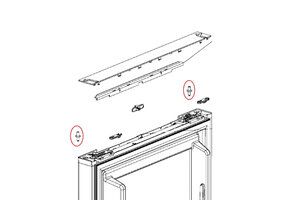 Dometic Deurscharnier RML 10.4 S
