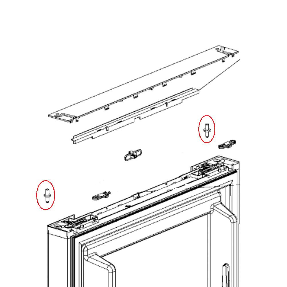 Dometic Deurscharnier RML 10.4 S