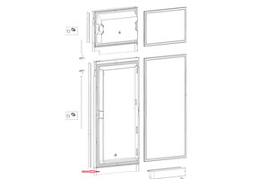 Dometic Decoratieplaat Deur RMD8505