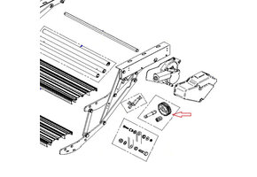 Thule Doubele Step Repair Kit Pinion