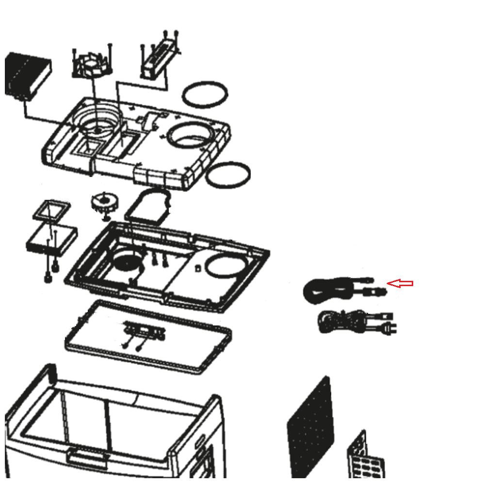Dometic Koelbox Verbindingskabel AC/DC T35 Dometic Koelbox Verbindingskabel AC/DC T35
