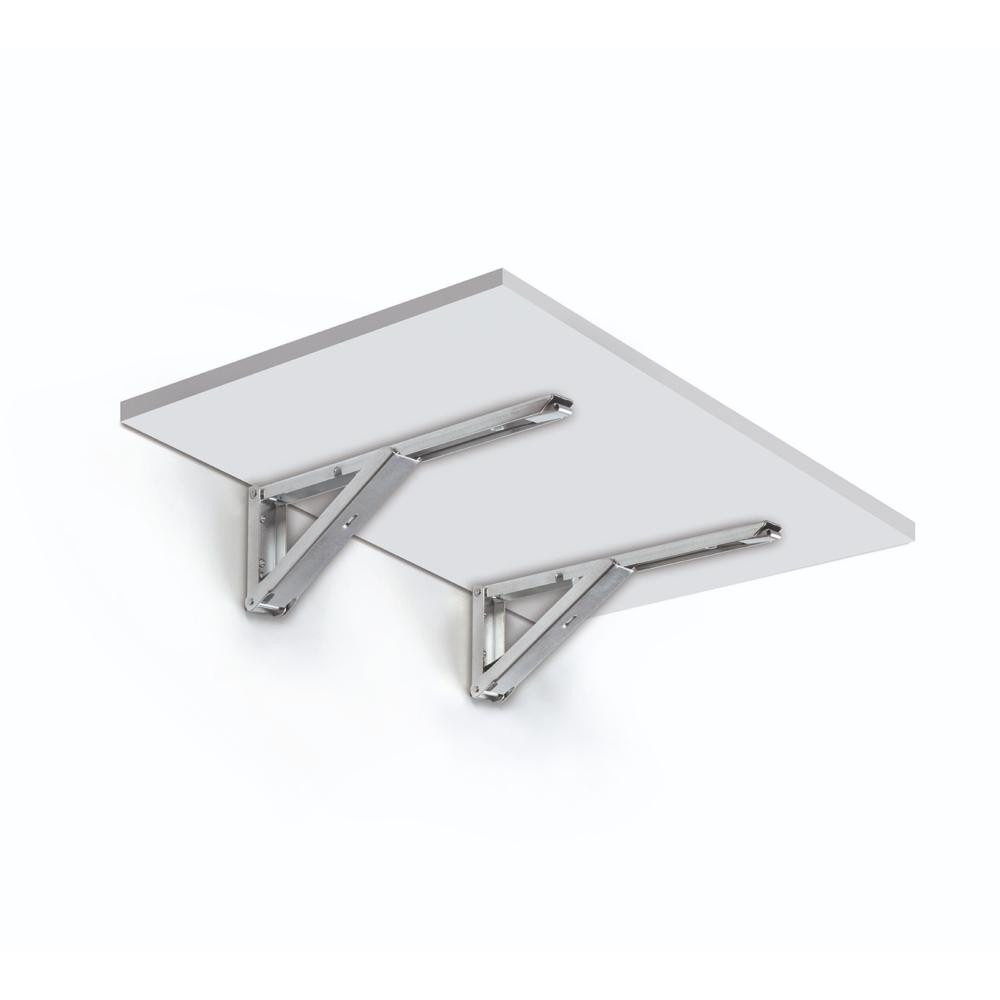 Keukenbladhouder Aluminium 2st. Keukenbladhouder Aluminium 2st.