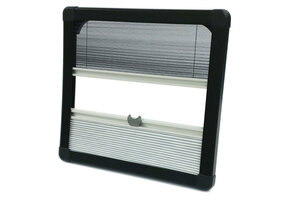 Horrex Gebogen Duo Plissé R5000 Zwart 994x484