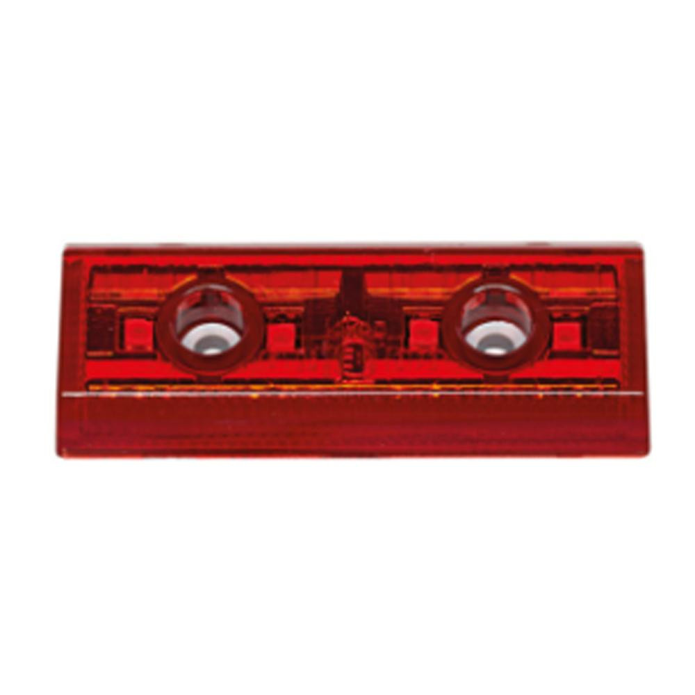 Jokon Markering LED S251 Rechthoekig Opbouw Rood Jokon Markering LED S251 Rechthoekig Opbouw Rood