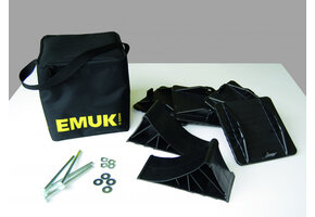 Emuk Onderlegschijven + Wielkeggen Set