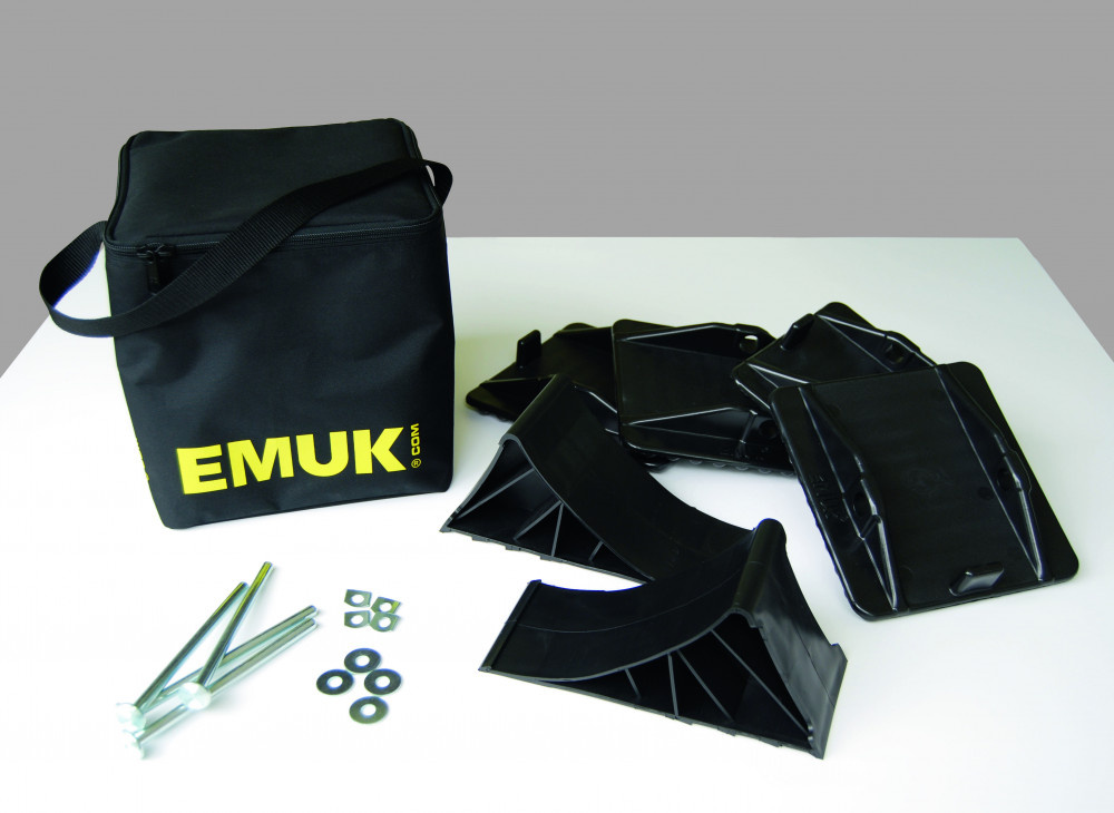 Emuk Onderlegschijven + Wielkeggen Set Emuk Onderlegschijven + Wielkeggen Set