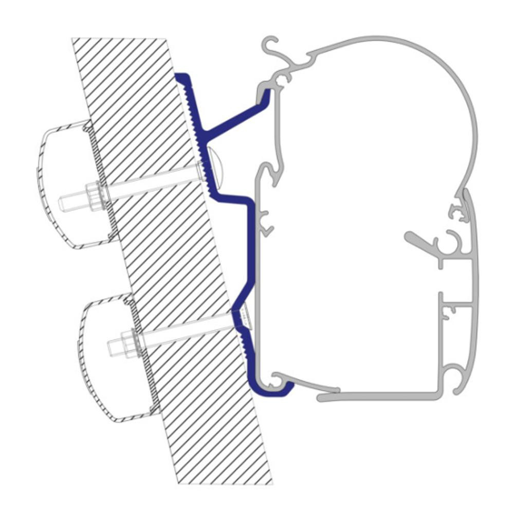 Dometic Ducato H3/Le Voyageur Adapter 500