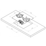 Navy Load Kookplaat RVS 2-Pits 380x360 Navy Load Kookplaat RVS 2-Pits 380x360