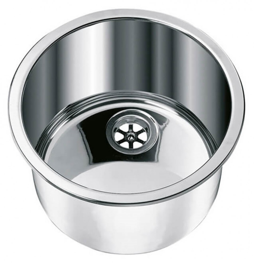 Navy Load Spoelbak Rond RVS Ø30-Ø33 H18