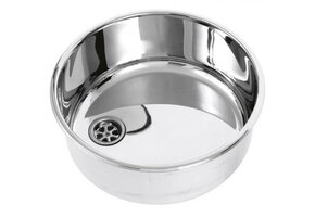 Navy Load Spoelbak Rond RVS Ø36–Ø38,5 H15