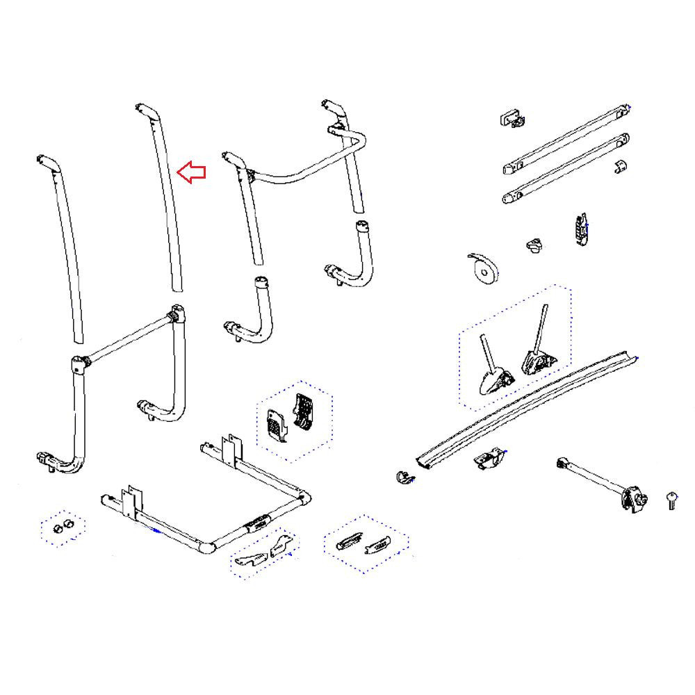 Thule Excellent Arm Black (1x)