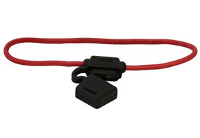 Steekzekeringhouder met kabel 2mm²