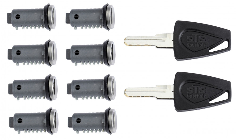 STS 8x Cilinder + 2x Sleutel
