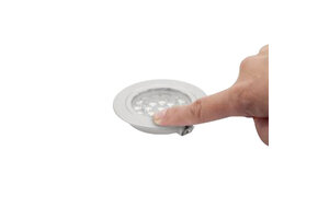 Vechline Inbouwspot Corvus Mini 2W Touch Nikkel