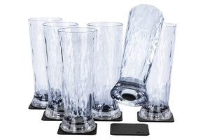 Silwy Bier Glazen 0.5L 6st.