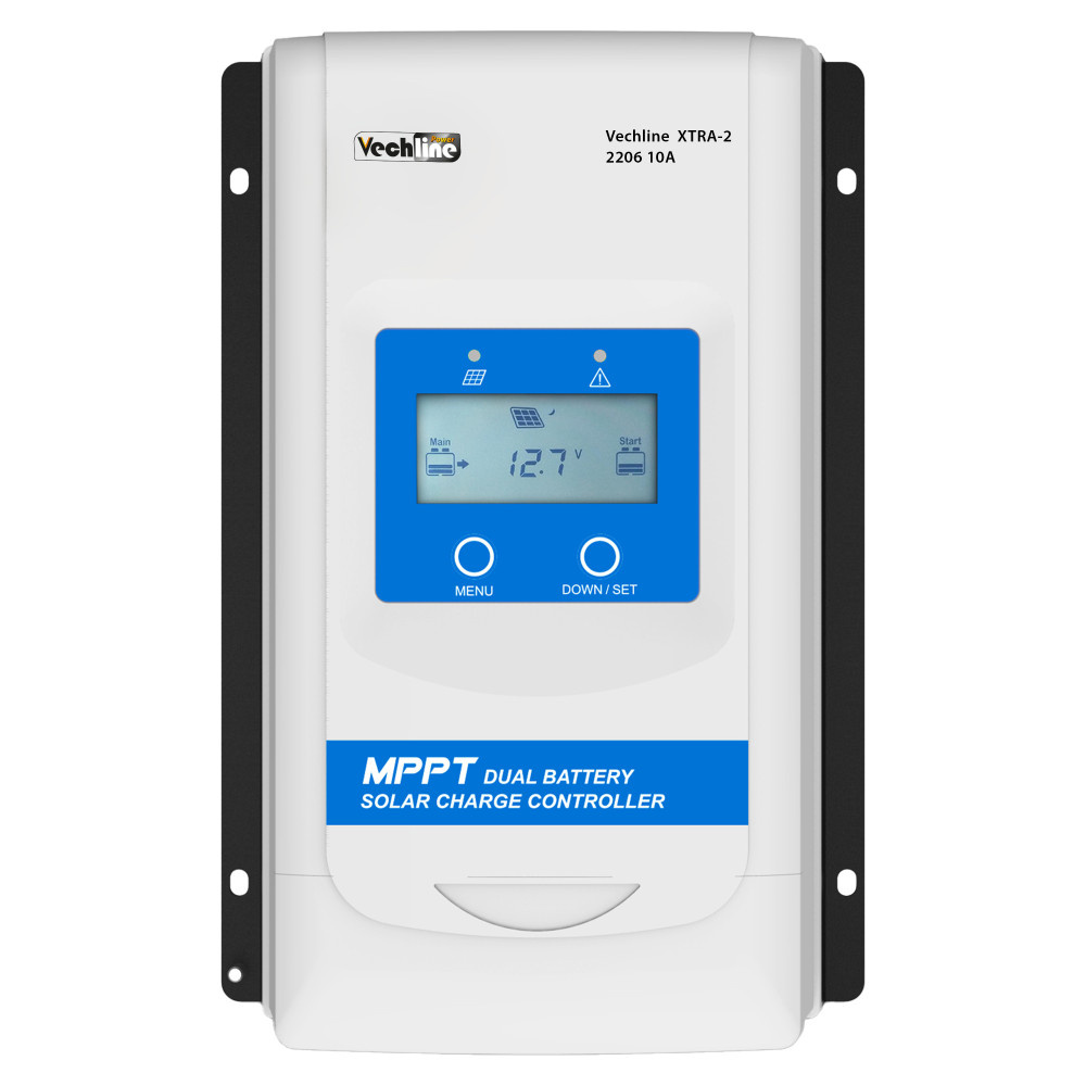 Vechline Laadregelaar MPPT Display XTRA-2 1206 10A Vechline Laadregelaar MPPT Display XTRA-2 1206 10A