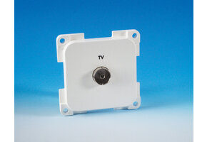 Presto Contactdoos TV Inbouw S-10.000 Zwart