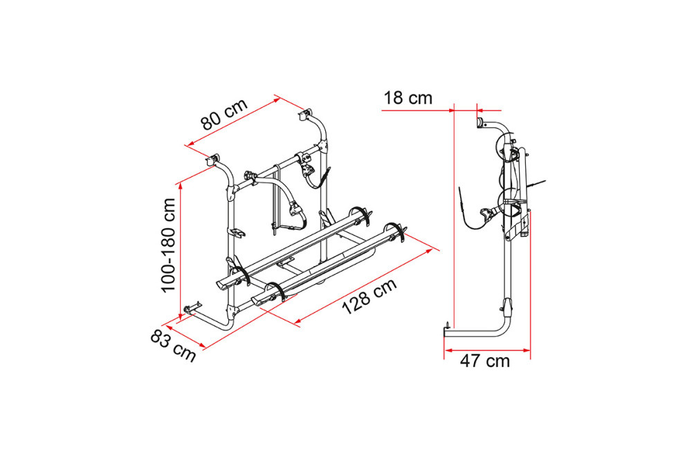 Fiamma Carry-Bike Caravan Universal Fiamma Carry-Bike Caravan Universal