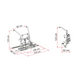 Fiamma Carry-Bike Mercedes V Class Lift E-Bike Fiamma Carry-Bike Mercedes V Class Lift E-Bike