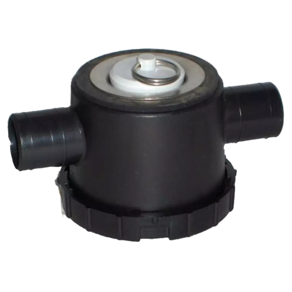 Reich afvoerplug zwart 33 mm met 2 aansl. Reich afvoerplug zwart 33 mm met 2 aansl.