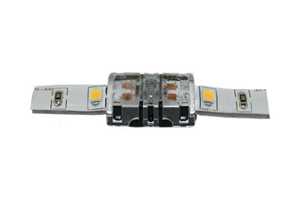 LED Strip Doorverbinder 180ᴼ voor 8mm strip 2st LED Strip Doorverbinder 180ᴼ voor 8mm strip 2st