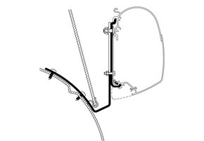 Thule VW T4 Liftroof Adapter