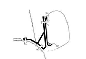 Thule Ducato/Iveco H2 Lift Roof Adapter