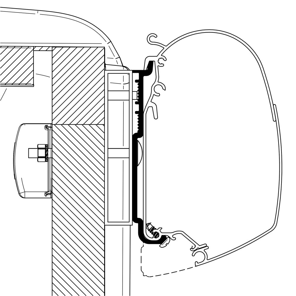 Thule Carado/Sunlight Adapter Thule Carado/Sunlight Adapter