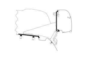 Thule Mercedes Vito/V-Class Lift Roof Adapter 4200
