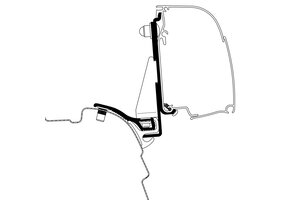 Thule VW T5/T6 Minivan Reimo Multi Rail LWB Adapter 4200 >300