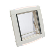 MPK Dakluik VisionStar L Pro LED Signaalwit 70x50cm zonder Ventilatie MPK Dakluik VisionStar L Pro LED Signaalwit 70x50cm zonder Ventilatie