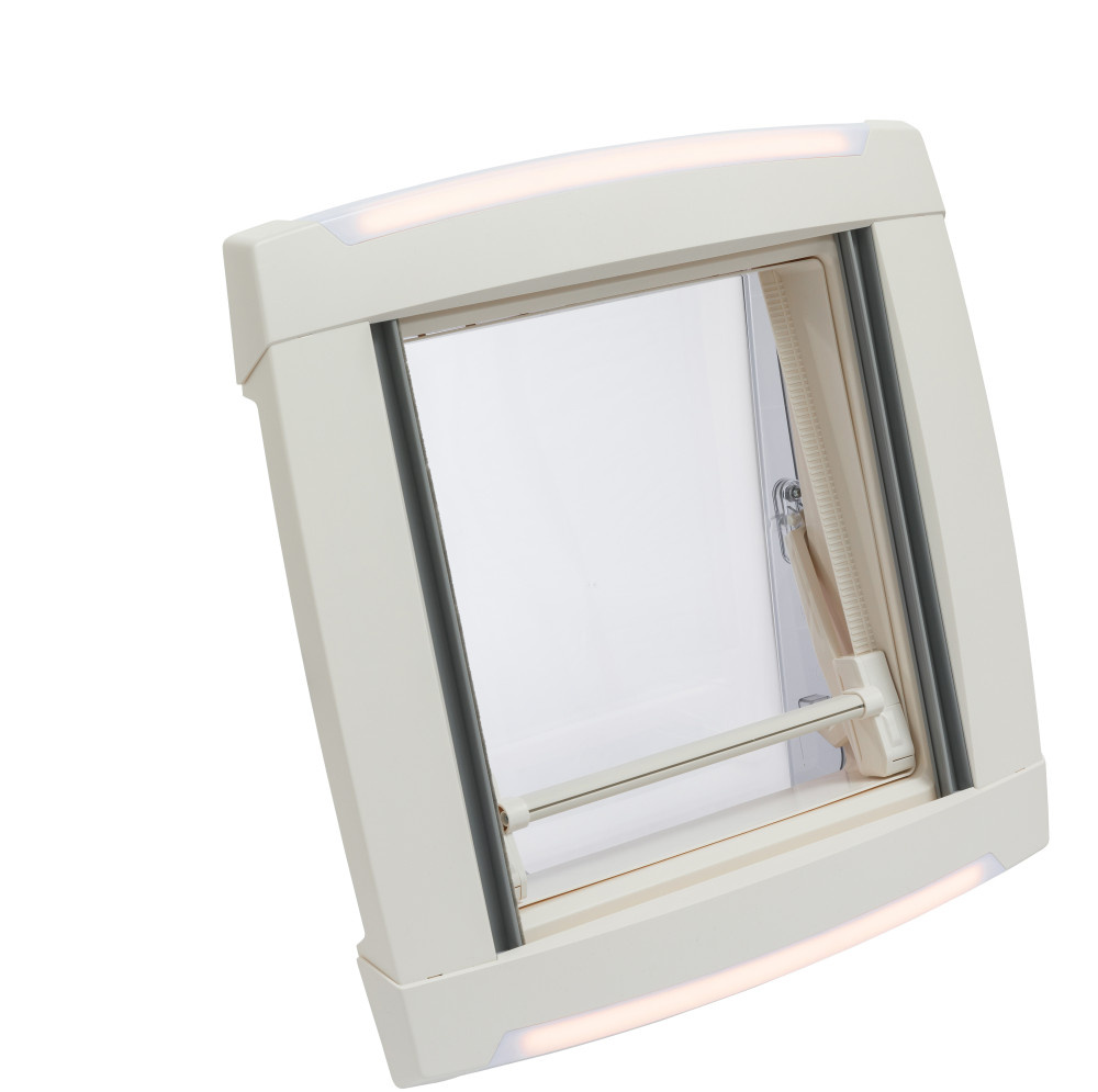 MPK Dakluik VisionStar L Pro LED Signaalwit 70x50cm zonder Ventilatie MPK Dakluik VisionStar L Pro LED Signaalwit 70x50cm zonder Ventilatie