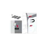 Fiamma Privacy Room 300 Ducato H3 Magneet