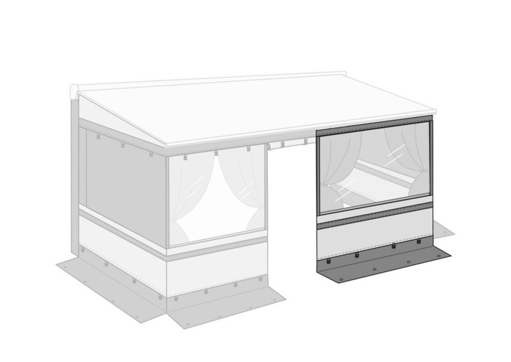 Fiamma Privacy Room Light Front Paneel 200 (F45)