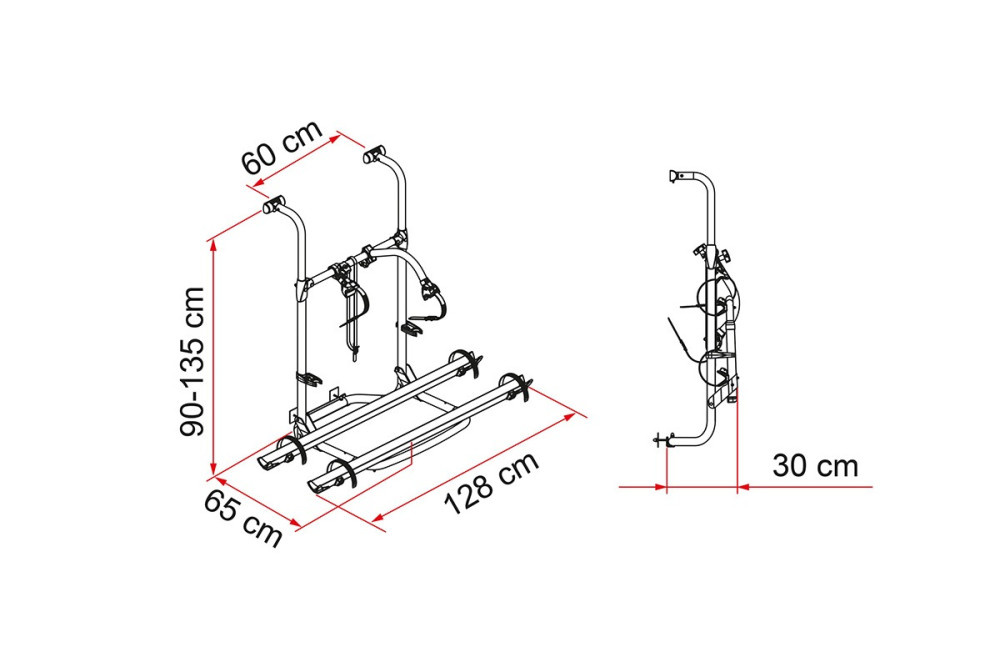 Fiamma Carry-Bike Pro Hymer/Dethleffs Fiamma Carry-Bike Pro Hymer/Dethleffs