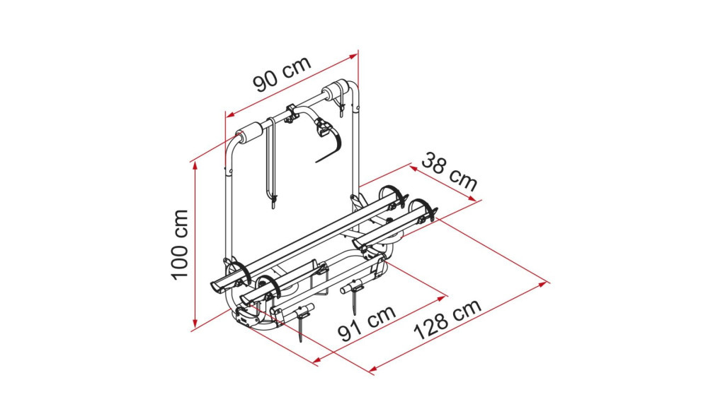 Fiamma Carry-Bike Caravan XL A Pro 200 Fiamma Carry-Bike Caravan XL A Pro 200