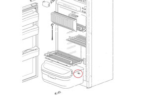 Thetford Shelf tray insert N145 - ACTIE